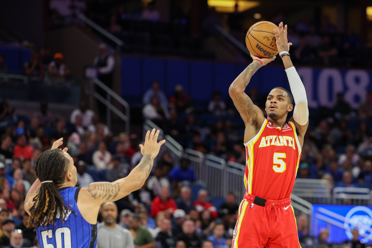 Dejounte Murray Hawks Cole Anthony
